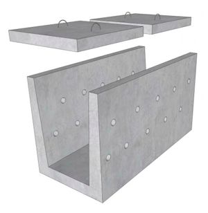 Лотки МПЛ и МШЛ дренажные