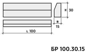 Бордюры схема