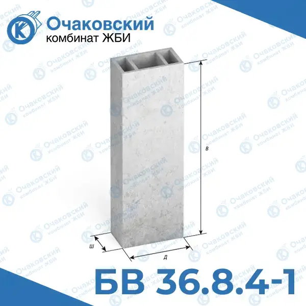 Вентиляционный блок БВ 36.8.4-1