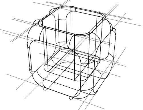 Чертеж изделия из архитектурного бетона Чертеж изделия из архитектурного бетона